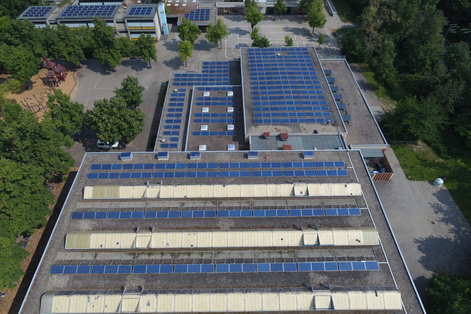 Dachanlage in Mannheim